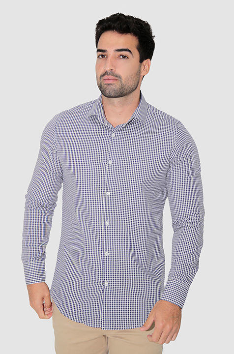Camisa Super Slim Xadrez
