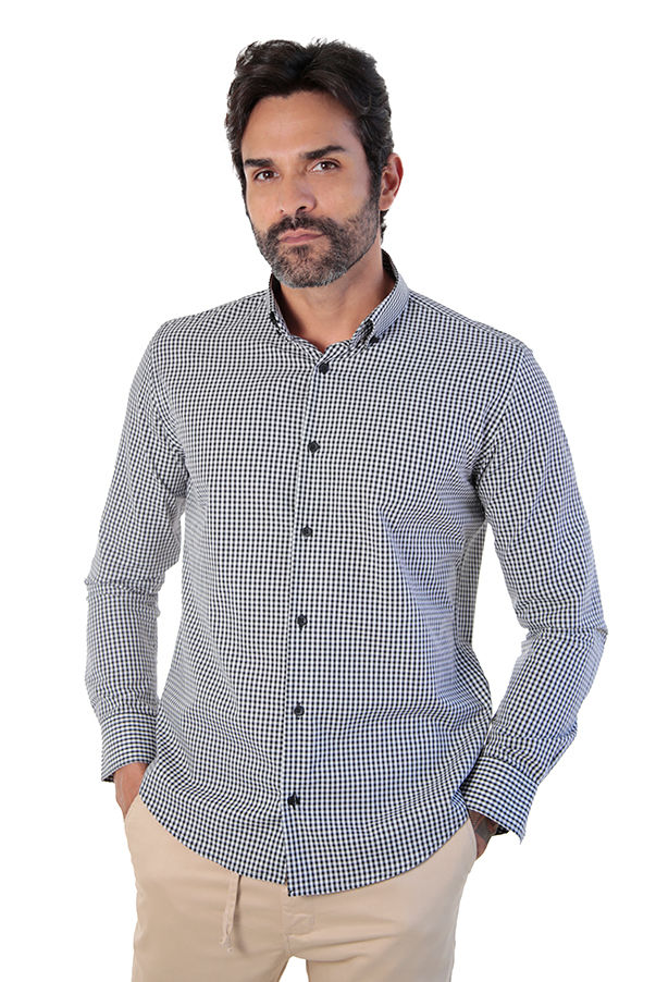 Camisa Super Slim Xadrez