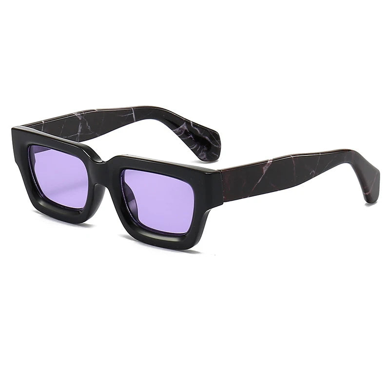 Óculos de Sol Unisex Proteção UV400- Retro Square UV Deflectors