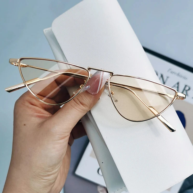 Estilo e Proteção dos Óculos de Sol Luxe Moda 2025- Cat Eye UV400