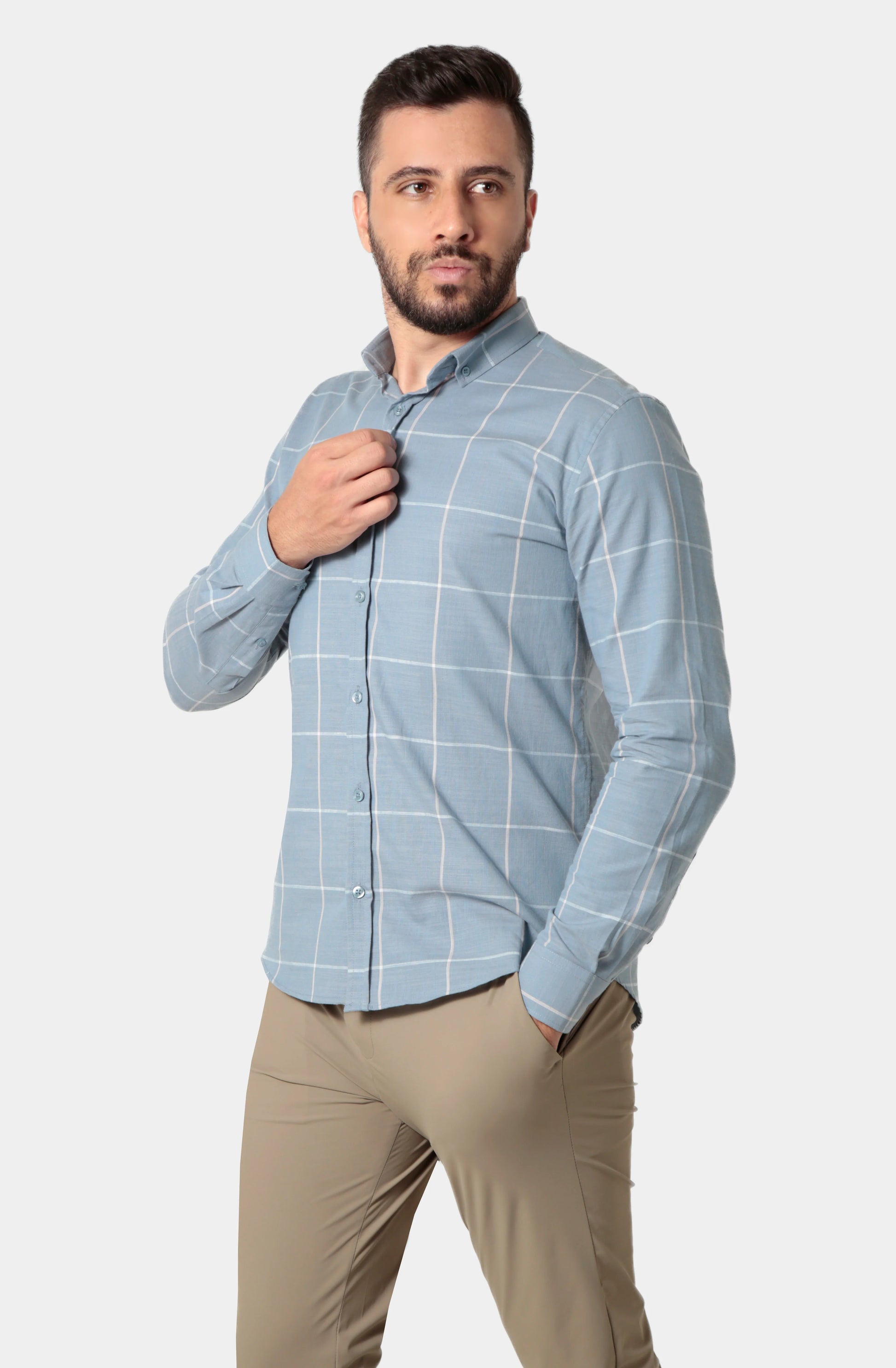 Camisa Social Listrada
