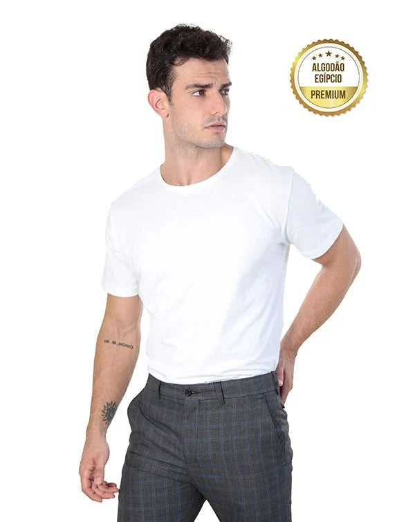 Camiseta Confort Premium Algodão Egípcio