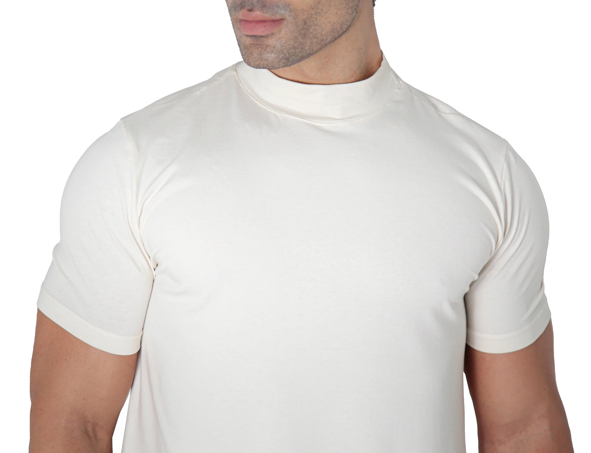 Camisa Premium Algodão Egípcio Gola Alta