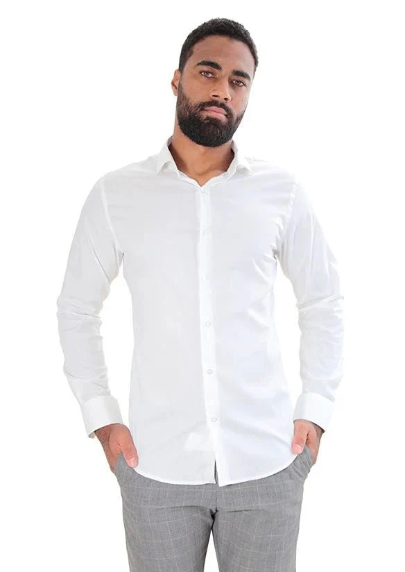 Camisa Slim Elastano