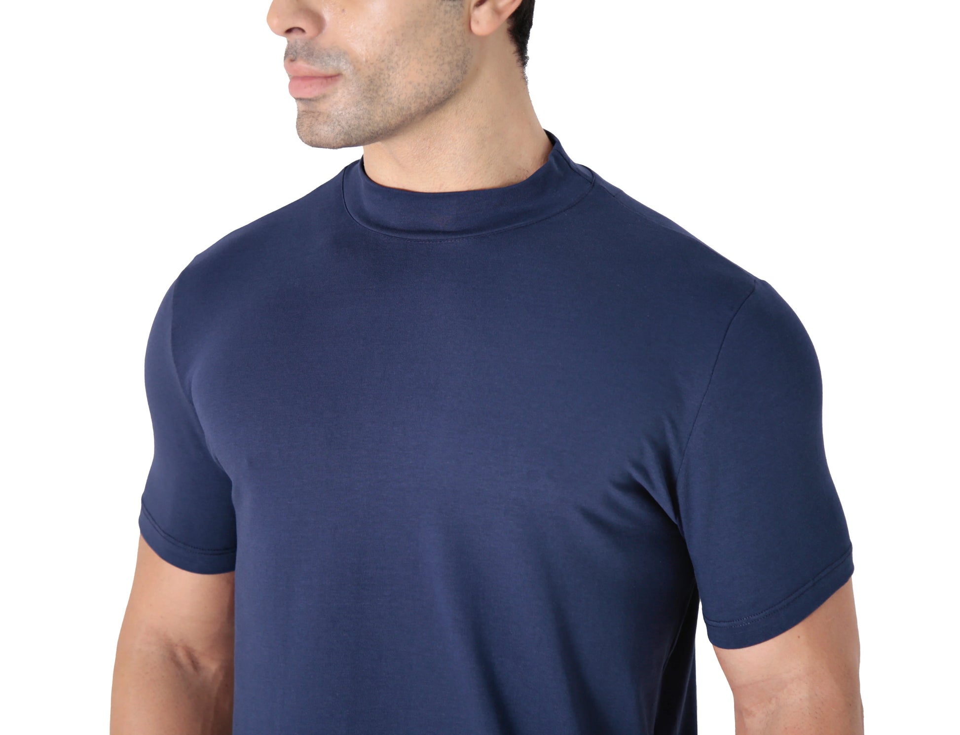 Camisa Premium Algodão Egípcio Gola Alta