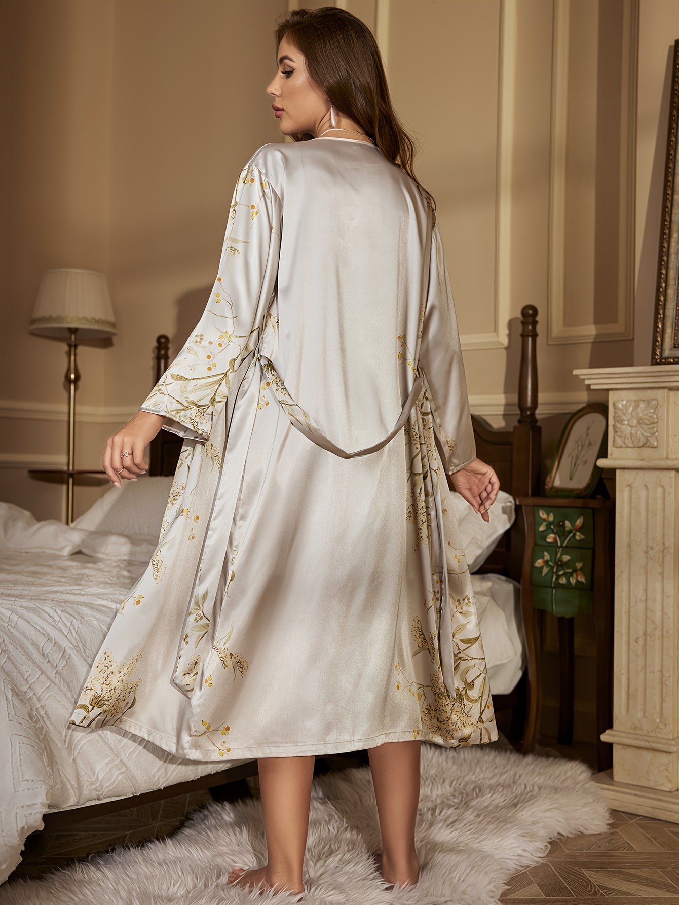 Luxuoso BabyDow 2 Peças - Cherry Elegance