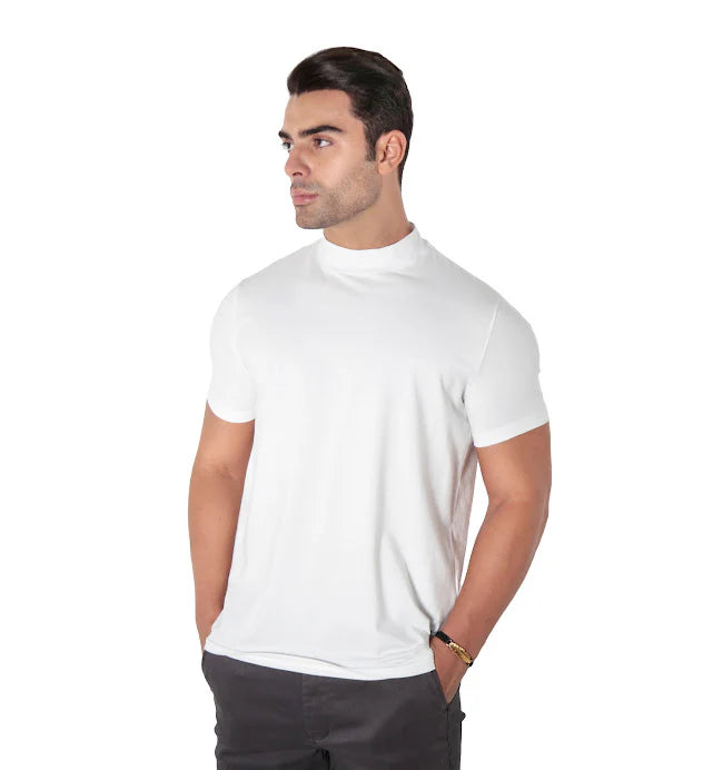 Camisa Premium Algodão Egípcio Gola Alta