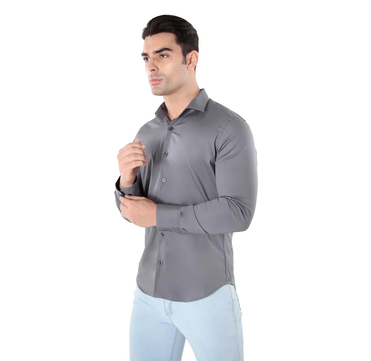Camisa Slim Elastano