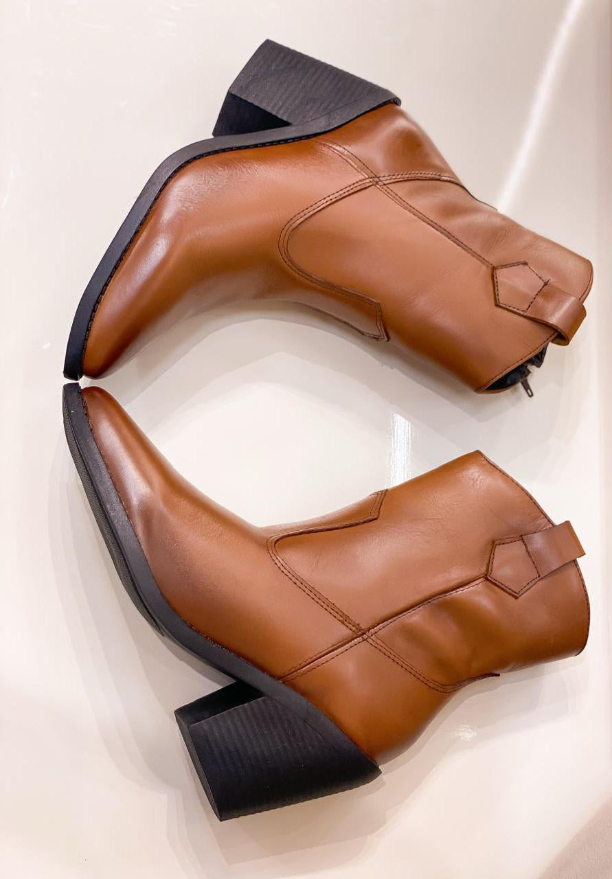 Bota de Couro- Noir West