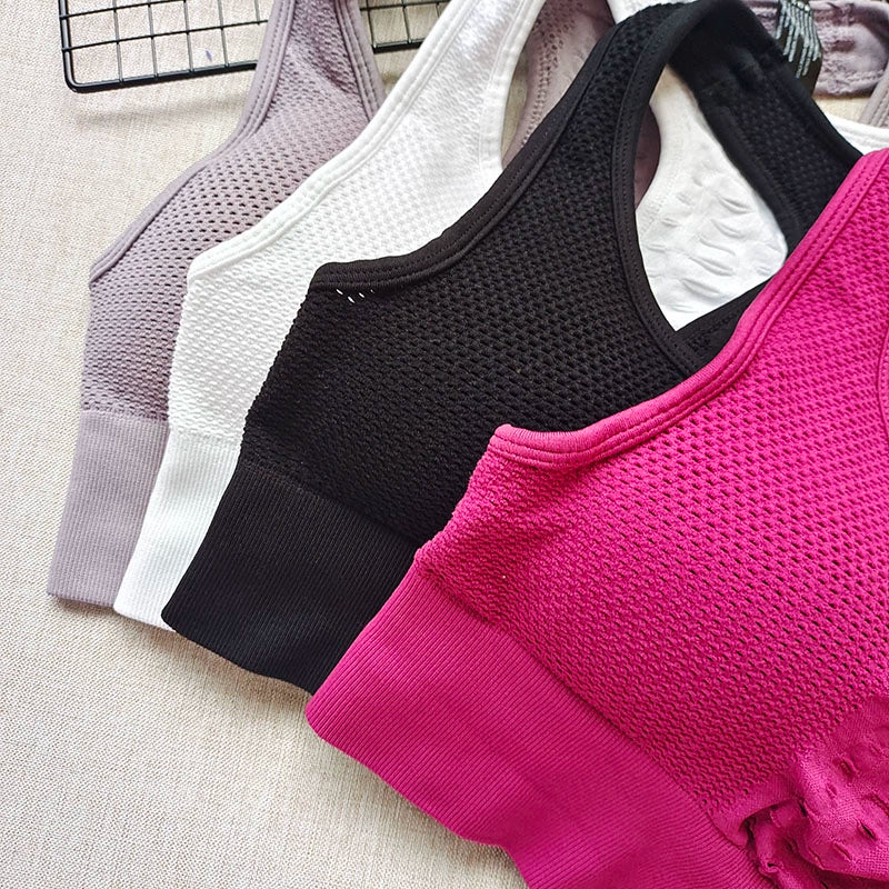 Top resistente de Ótima Absorção: Top VitalFlex.