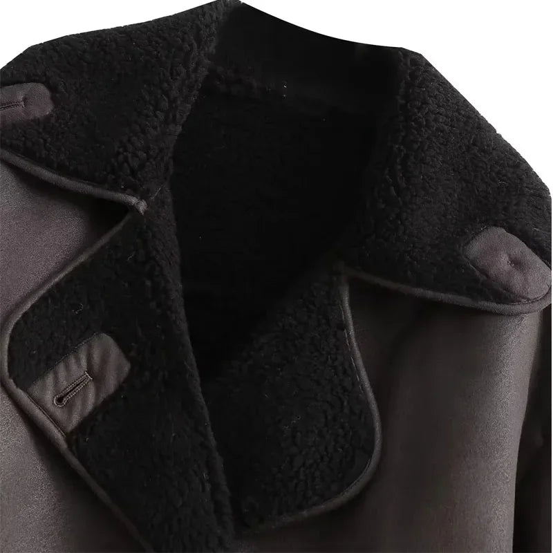 Jaqueta Plush 2025- Plush Inverno Fino