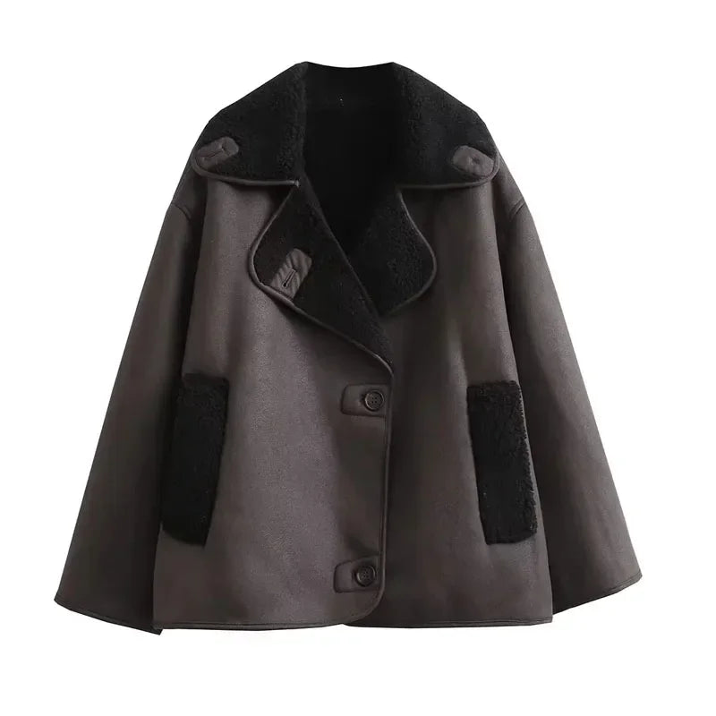 Jaqueta Plush 2025- Plush Inverno Fino