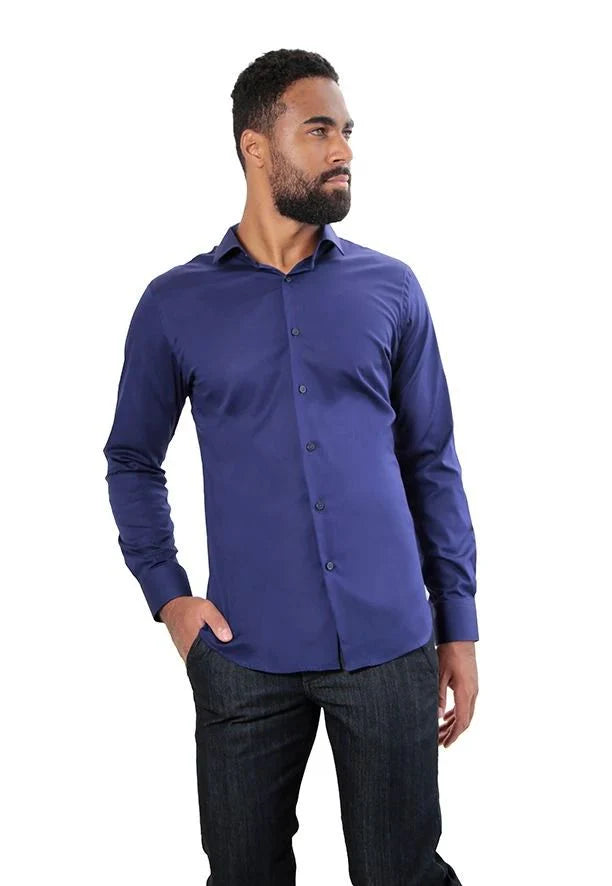 Camisa Slim Elastano