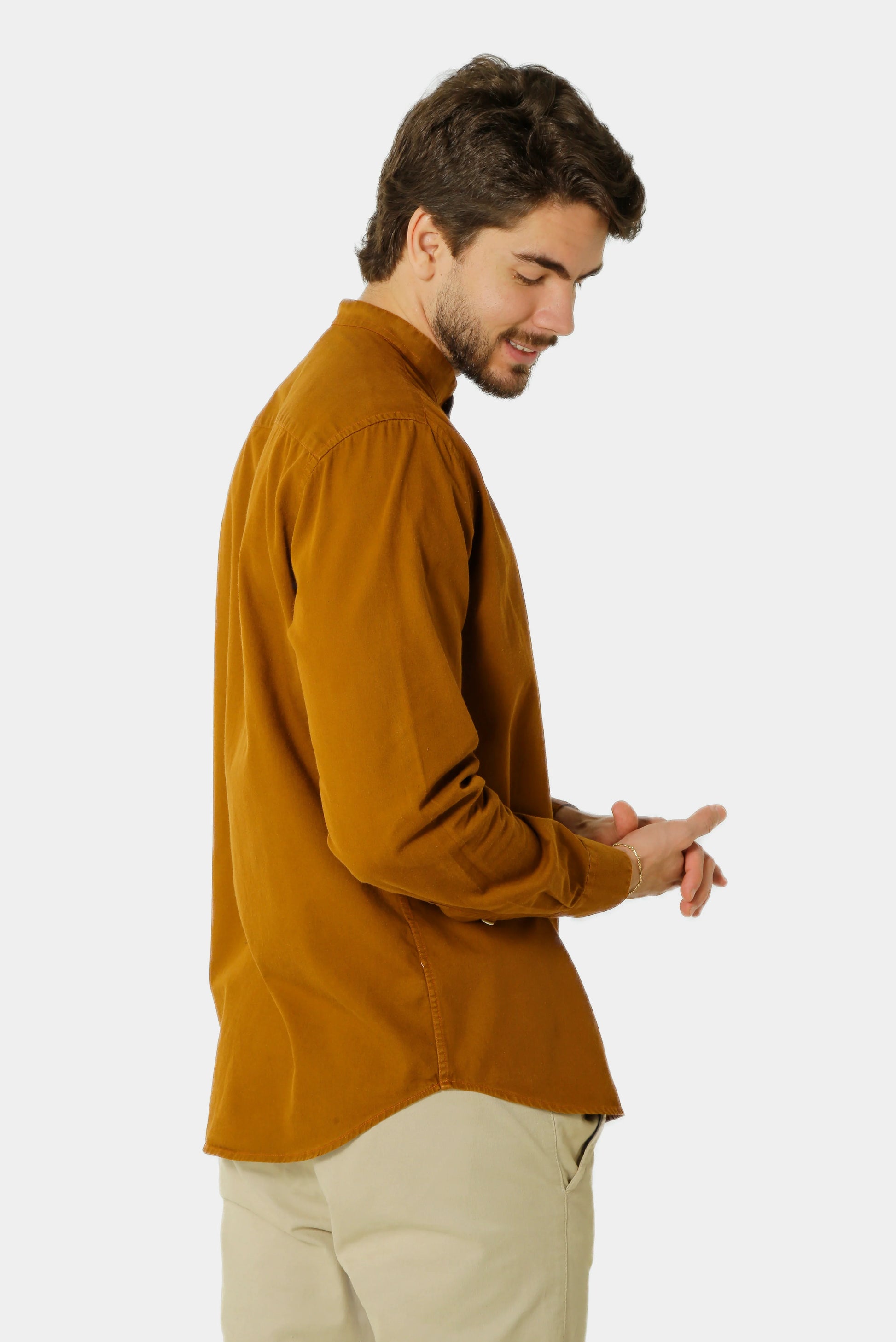 Camisa Slim Fit Sarja Gola Padre